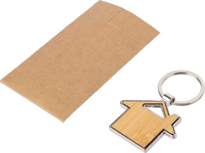 Porta-chaves de liga de zinco Bernd