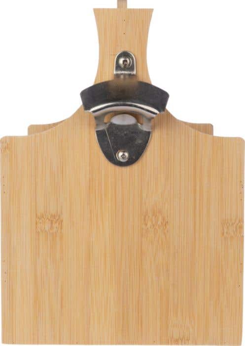 Bottle holder Hans | Bamboo | With opener