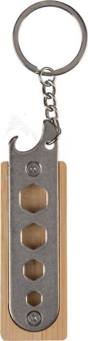 Key chain tool Klaus | Bamboo