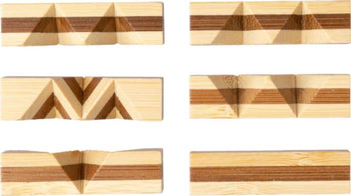 Houten geduld-spel Inge