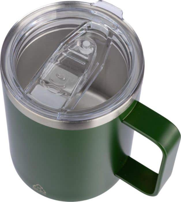 Gerecycled roestvrijstalen dubbelwandige to go mok (300 ml) Renate