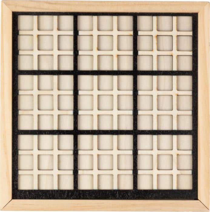 Wooden sudoku game Christa