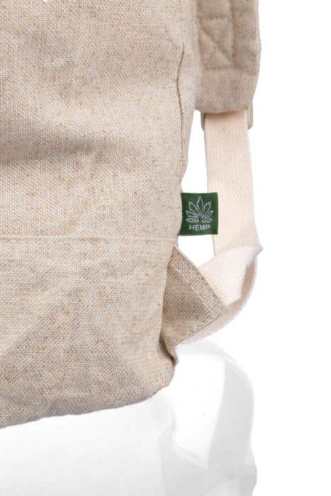 Mochila enrollable de cáñamo Margarete