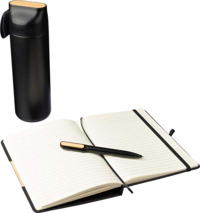 Cadeauset | Drinkfles, notitieboek en balpen