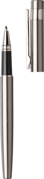 Schrijfset Fritz | Gerecycled rvs | Draaibalpen en rollerball