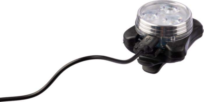 Luces de bicicleta recargables de ABS Elisabeth