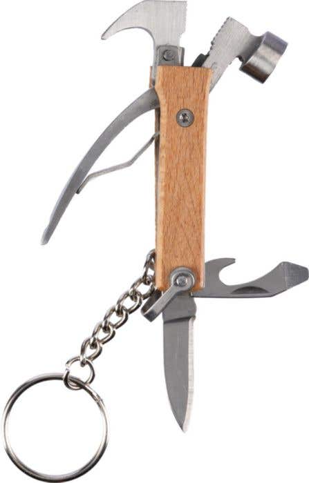 Key chain Heinrich | Bamboo | Multitool