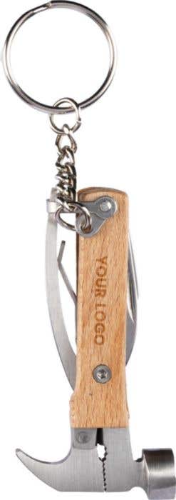 Key chain Heinrich | Bamboo | Multitool