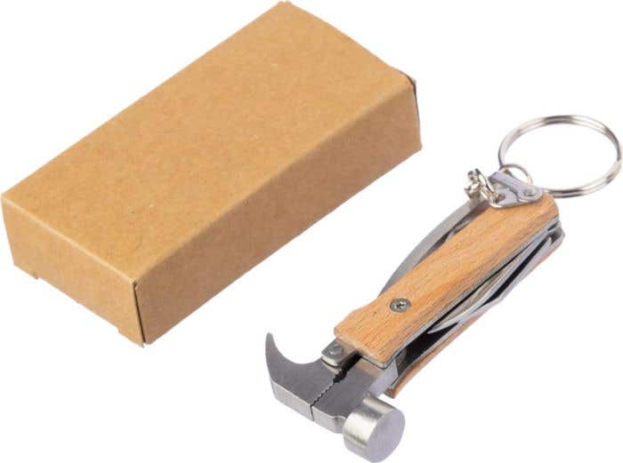 Key chain Heinrich | Bamboo | Multitool