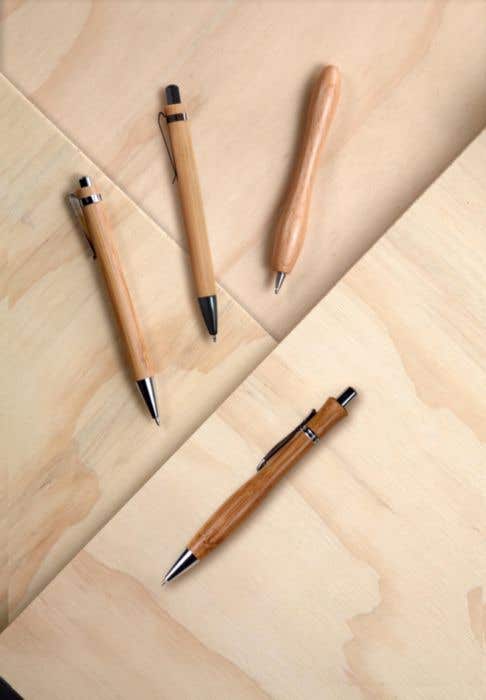 Esferográfica de bambú Colorado