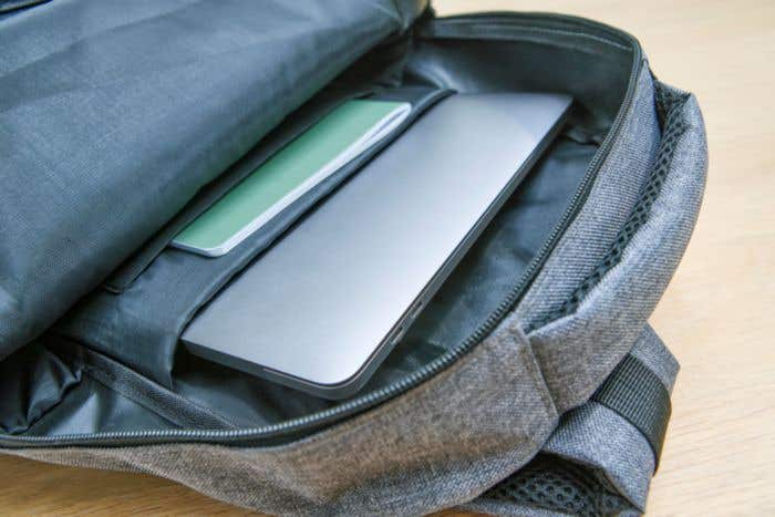 Laptoptas Henrik | Gerecycled | USB-poort