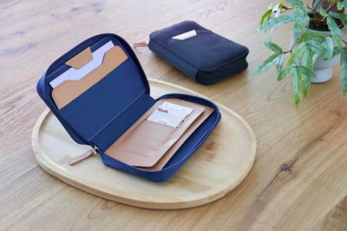 Reisportemonnee Susanne | Gerecycled | RFID