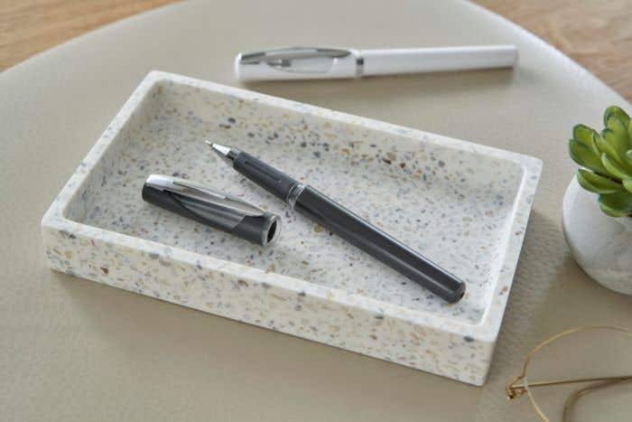 Penna roller in ABS con refill gel nero Karin