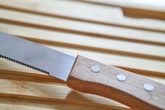 Cutting board Werner | Bamboo | With knife
