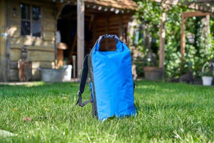 Mochila impermeable de lona Hermann