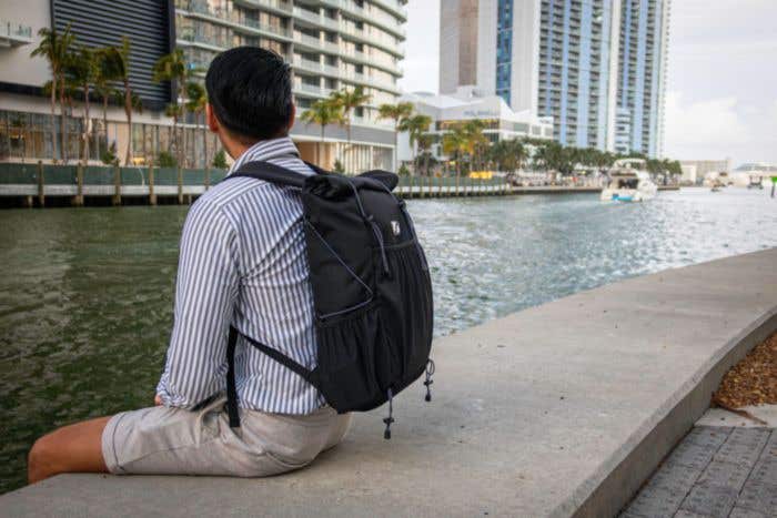 BrandCharger Venturer roll-top backpack