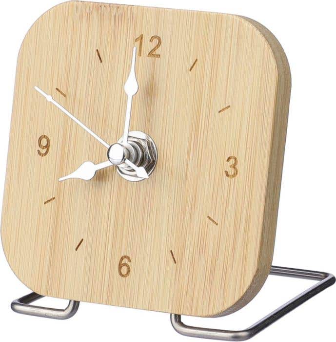 Horloge de bureau en bambou Jenny