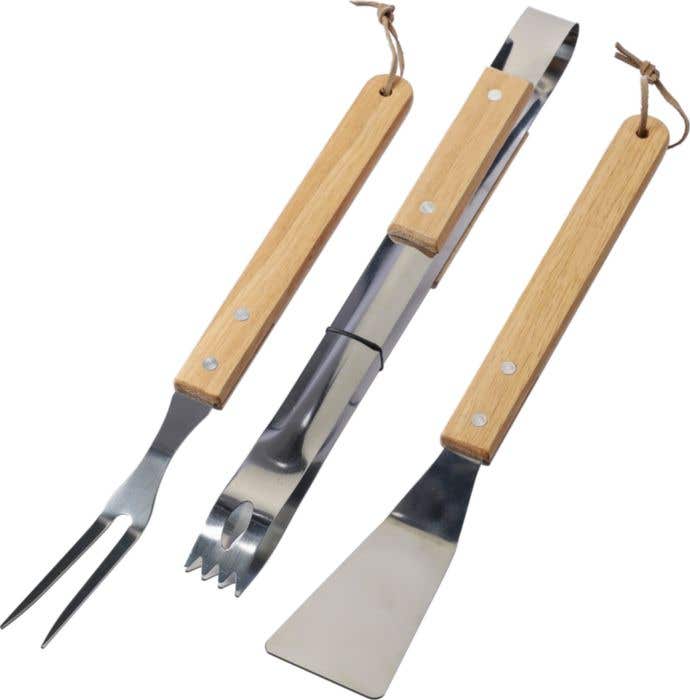 Roestvrijstalen barbecueset Kaitlyn