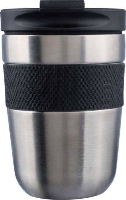 Drinking mug Keith | Stainless steel | 300 ml | Silicone grip