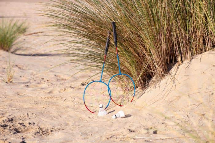 Metalen badmintonset Wendy