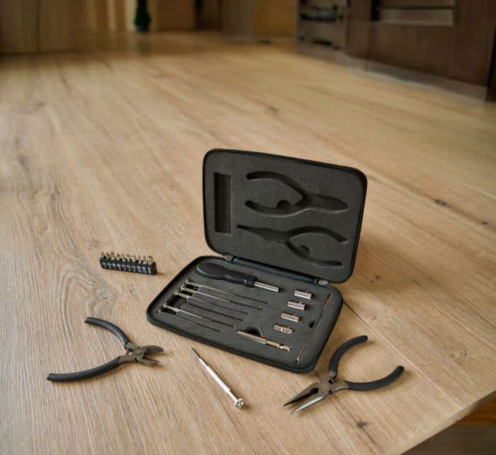 Aluminium gereedschapsset Alisha