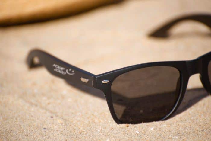 Occhiali da sole in ABS e bambù Jaxon