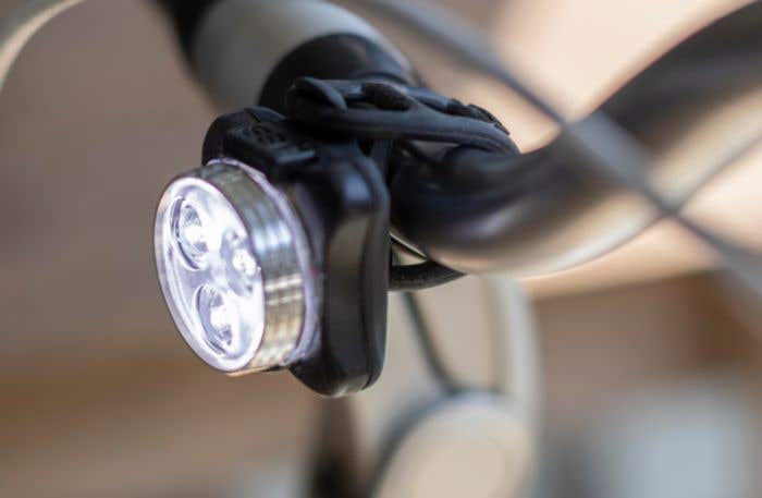 Bicycle light set Elisabeth | Plastic and silicone | Rechargeable | 4 modes
