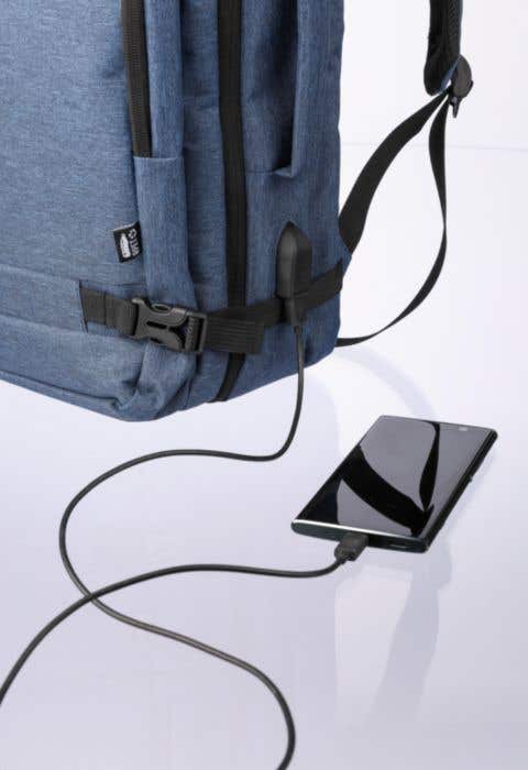 rPET polyester (300D) backpack Malcolm