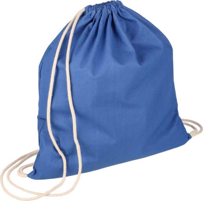 Cotton (140 gsm) drawstring backpack Bridget