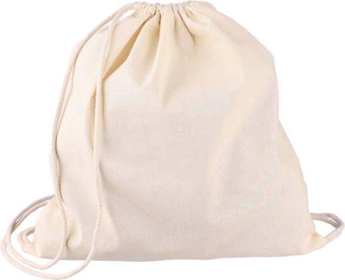 Zaino a sacca con coulisse in cotone 150 g/m² Geórgia| Nuovo