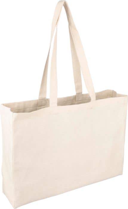 Shopping bag Harrier | Cotton | 10 cm gusset