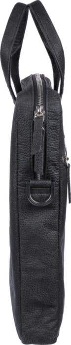 Tomato leather laptop bag Lillian