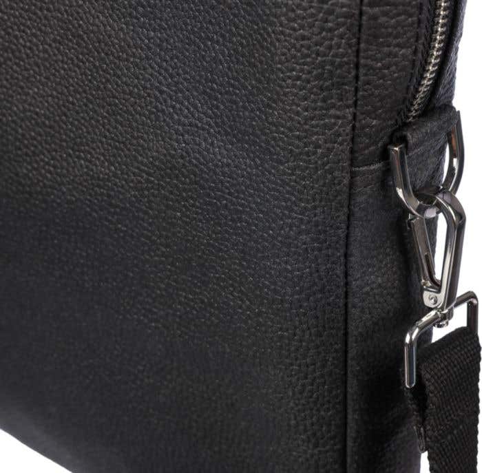 Tomato leather laptop bag Lillian