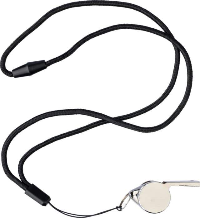 Whistle Rebecca | Metal | Polyester cord