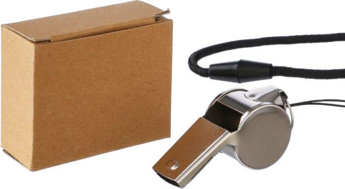 Whistle Rebecca | Metal | Polyester cord