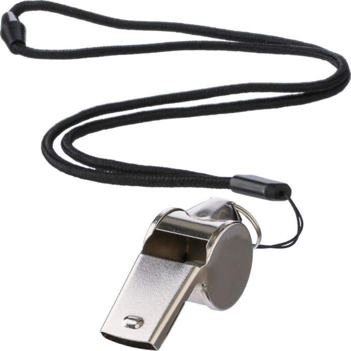 Whistle Rebecca | Metal | Polyester cord