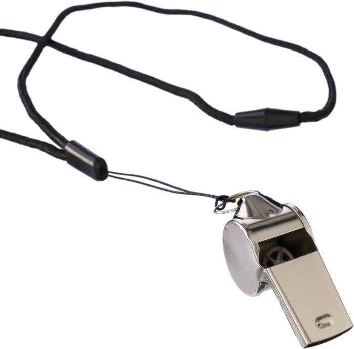 Whistle Rebecca | Metal | Polyester cord