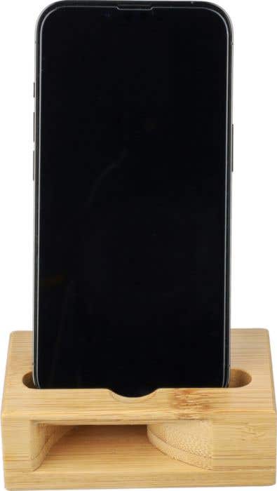 Telefoonstandaard | Bamboe | Geluidsamplificator