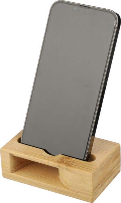 Telefoonstandaard | Bamboe | Geluidsamplificator
