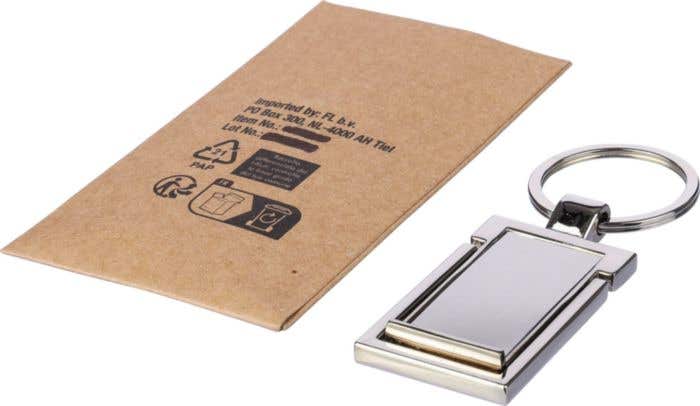 Zinc alloy keychain Colin