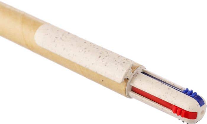 Recycled carton four-color ballpen Deborah