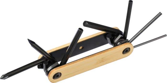 Bike repair set Edna | 7 items | Bamboo