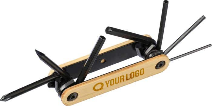 Bike repair set Edna | 7 items | Bamboo