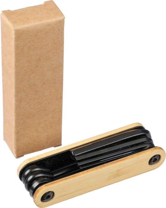 Bike repair set Edna | 7 items | Bamboo