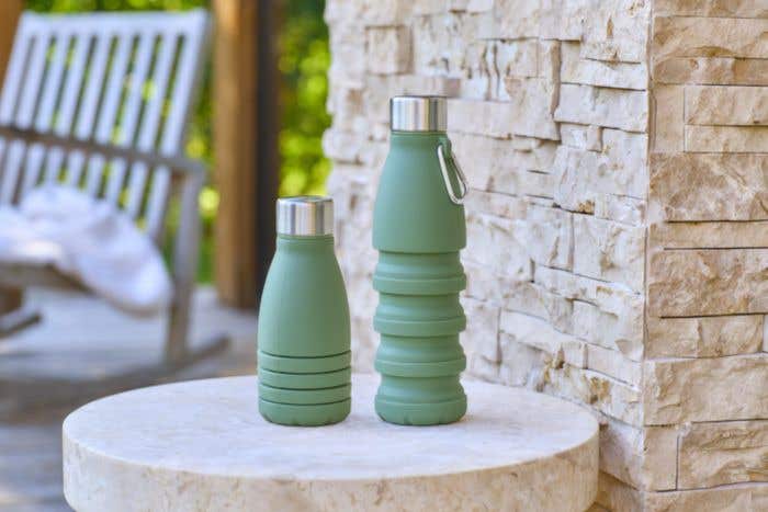 Borraccia pieghevole in silicone capacità 550 ml Erin