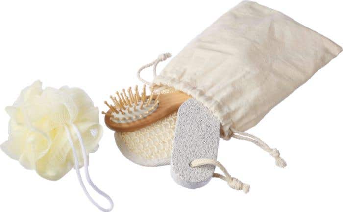 Conjunto de banho em algodão Jean