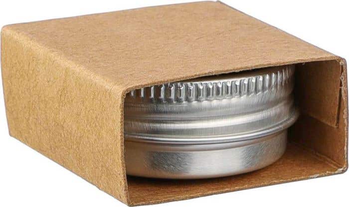 Bálsamo labial en latita de metal Kevin