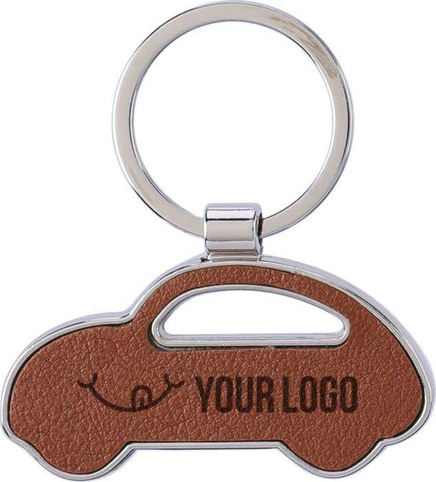 Recycled leather keychain Joan