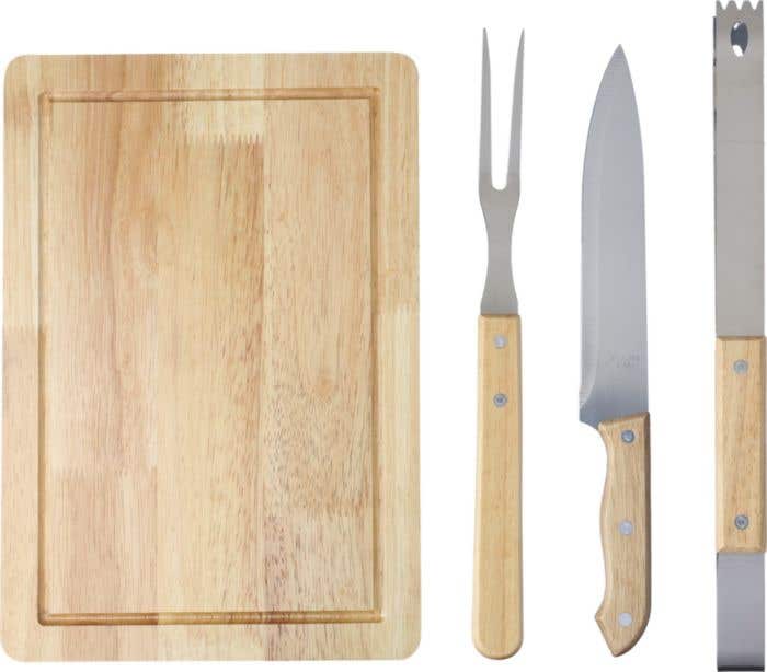 Stainless steel barbecue set Kathleen