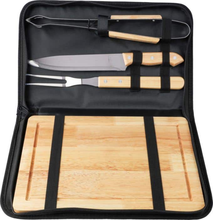 Stainless steel barbecue set Kathleen